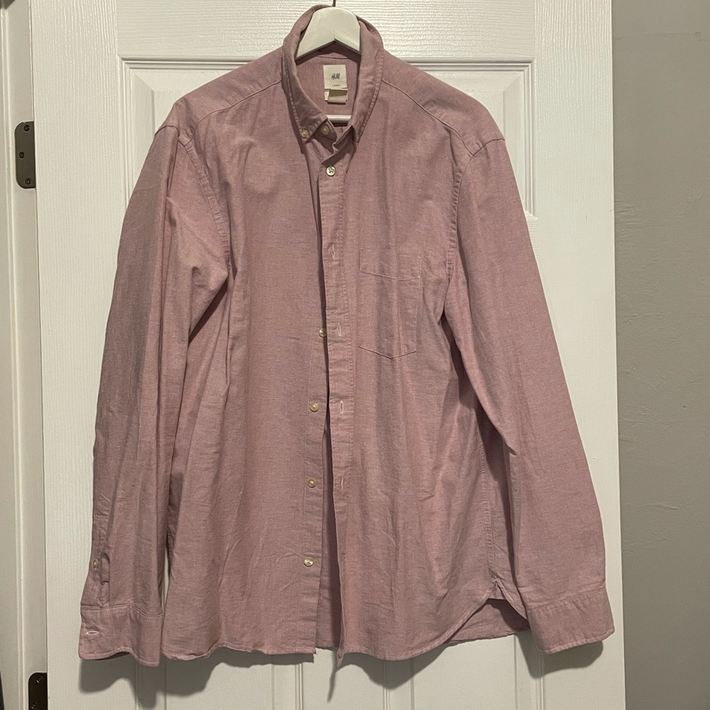 H&M L.O.G.G. Men’s Regular Fit Dress Shirt